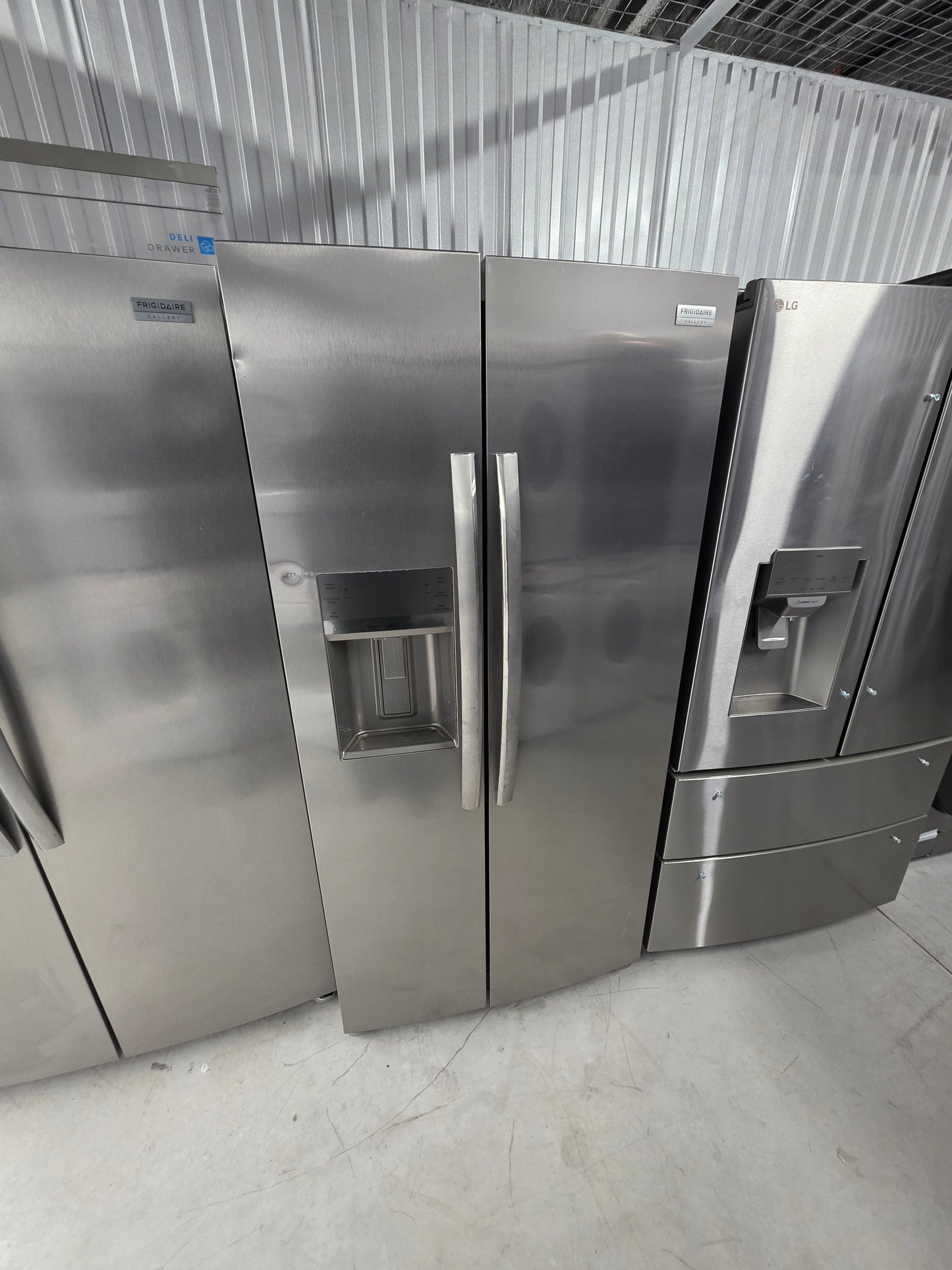 Frigidaire Gallery 22 Cu. Ft. 36" Counter-Depth Side-by-Side Refrigerator