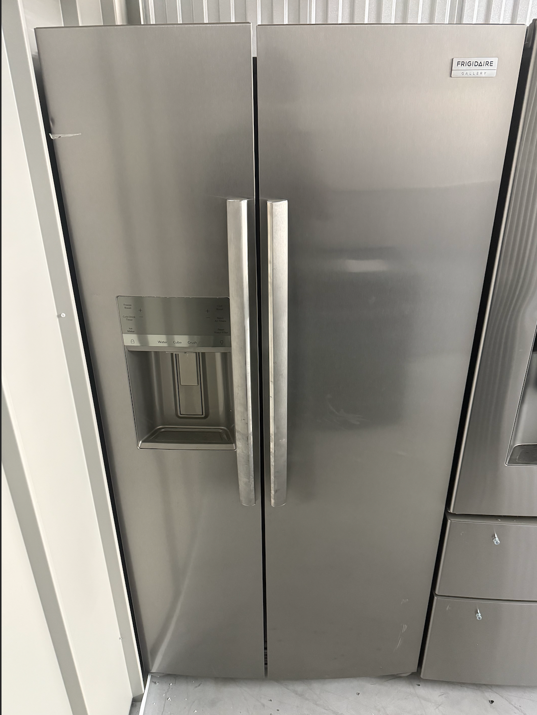 Frigidaire Gallery 22 Cu. Ft. 33" Standard-Depth Side-by-Side Refrigerator