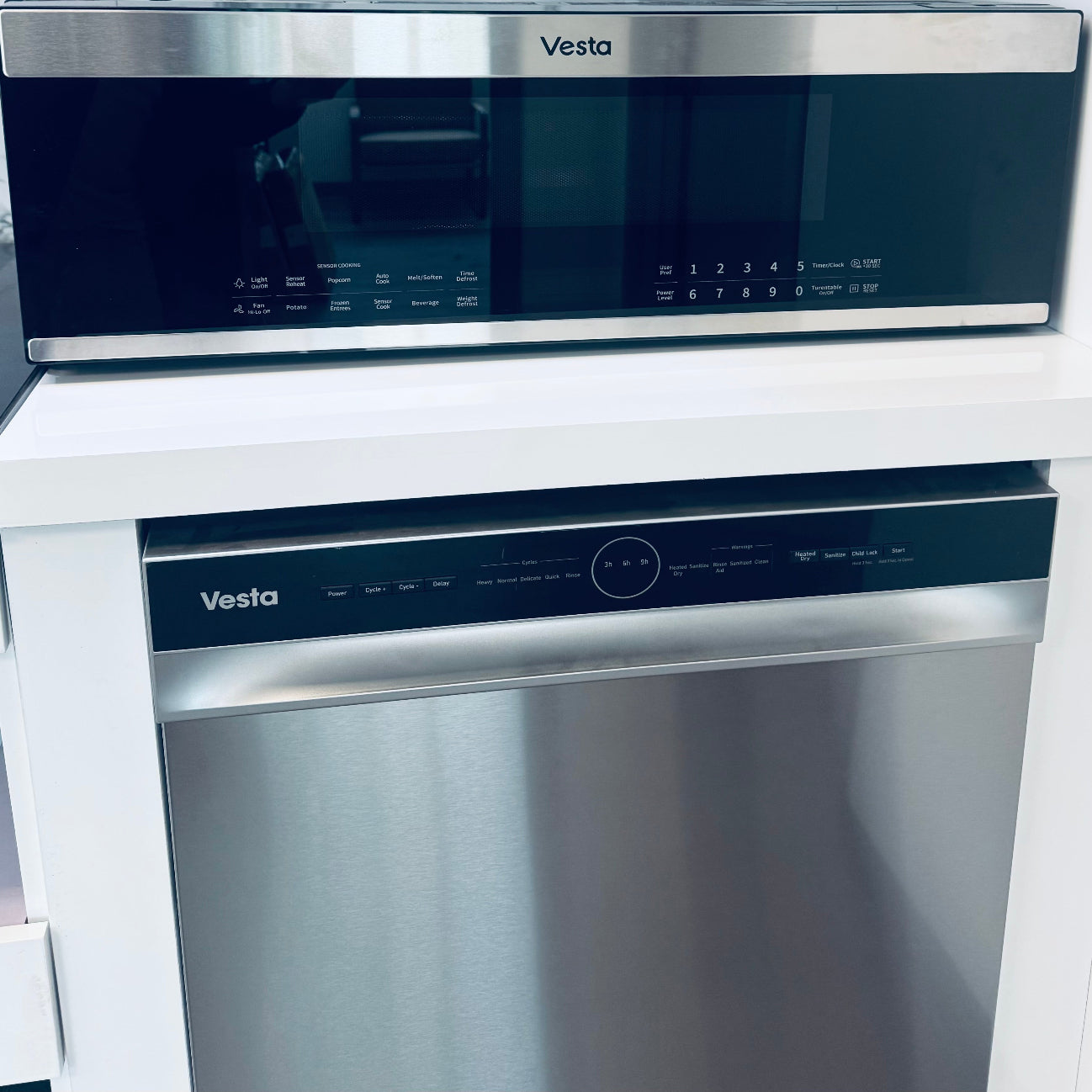 Vesta Memphis 30" Silver