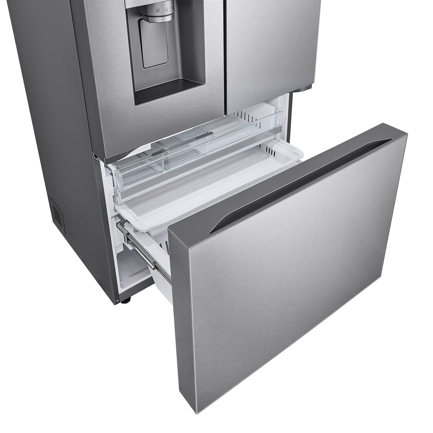 LG 36-inch 26 cu. ft. Stainless Steel Counter Depth Max French Door Refrigerator - LRYXC2606S