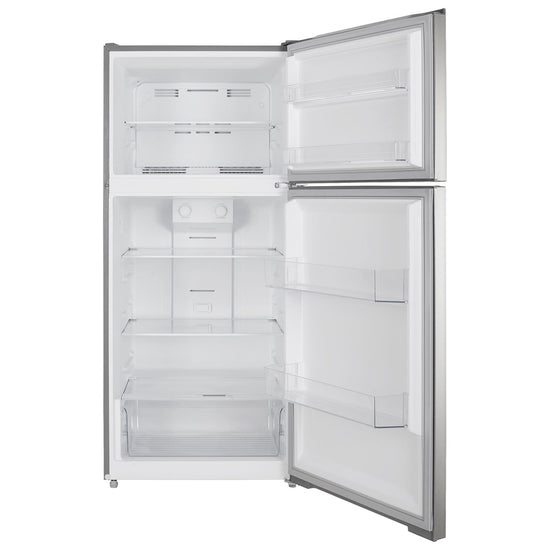 Insignia 28 Inch Top Freezer Refrigerator, 14.2 cu. ft., Stainless Steel
