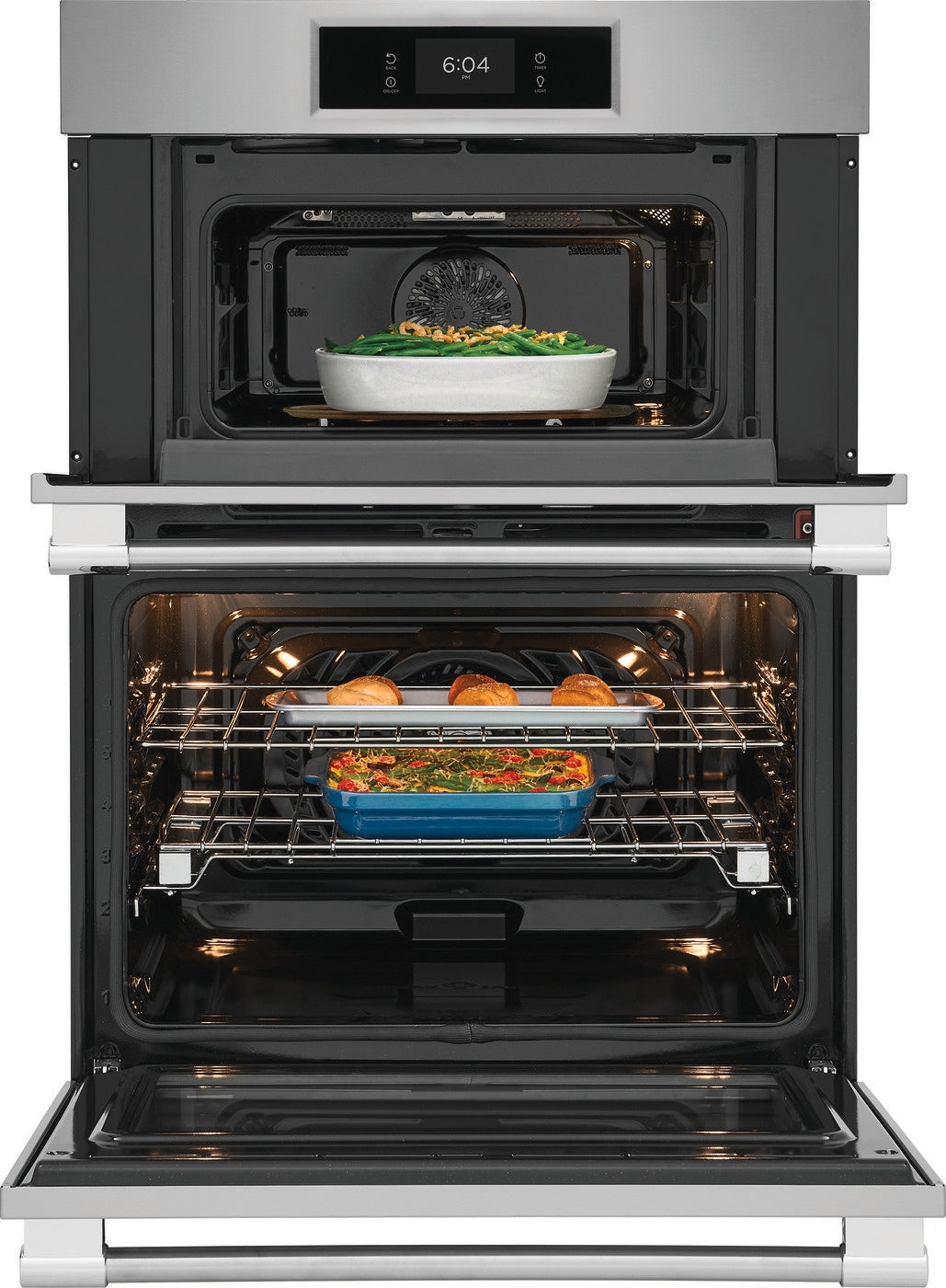 Frigidaire Professional 30" Electric Wall Oven and Microwave Combination with No Preheat + Air Fry