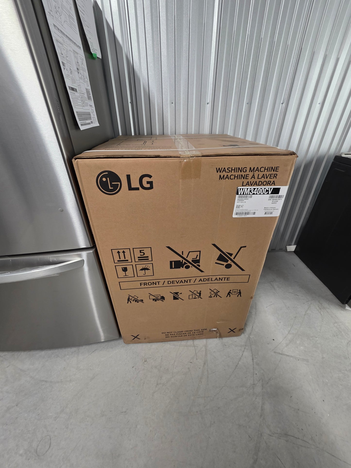 LG 5.2 cu. ft. Ultra Large Front Load Washer