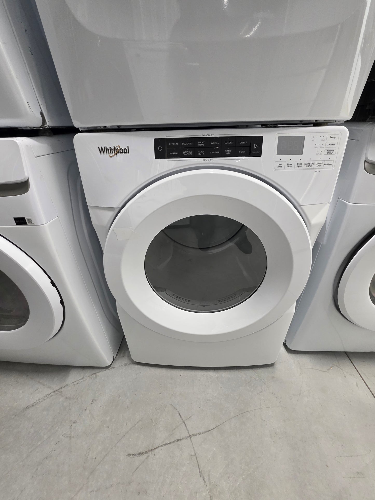 Whirlpool 7.4 cu. ft. Front Load Electric Dryer with Intuitive Touch Controls