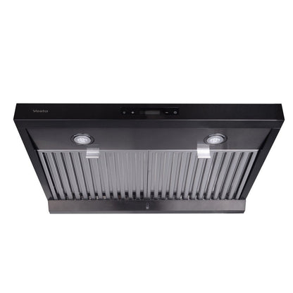Vesta Atlanta 30" Metallic Black