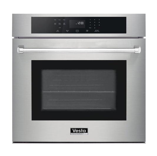 Vesta Montana 30" Electric Built-In Wall Oven (Silver)