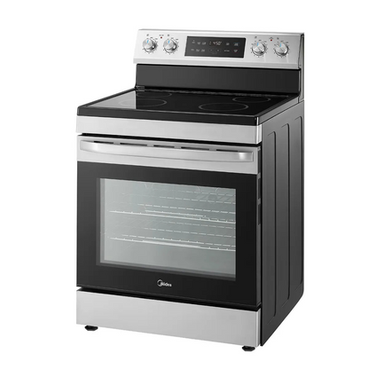 Midea 30" 6.3 Cu. Ft. Freestanding Electric Range in Stainless Steel