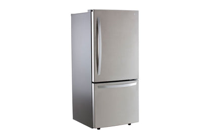 LG 30 in. 22 cu. ft. Smudge-Resistant Stainless Steel Two-Door Bottom Freezer Drawer Refrigerator with Smart Inverter Compressor