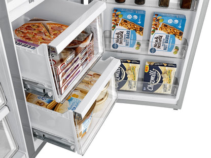 36-in 21.5 cu.ft. Counter-Depth 4-Door Refrigerator SUPPORT (RQ22A4CSD)