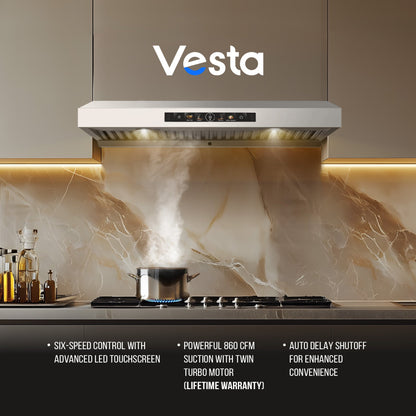 Vesta Albany 30" Silver