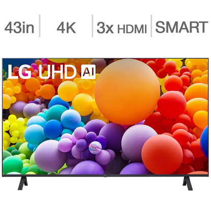 LG 43" 4K UHD Smart TV