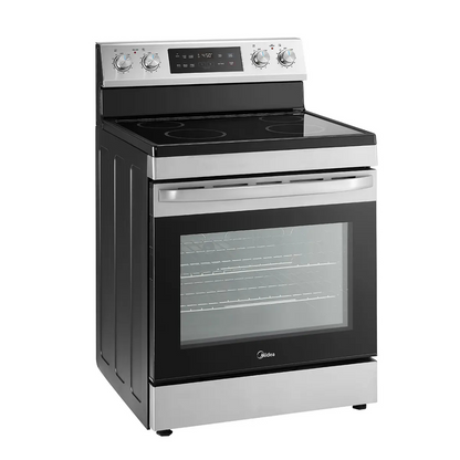Midea 30" 6.3 Cu. Ft. Freestanding Electric Range in Stainless Steel