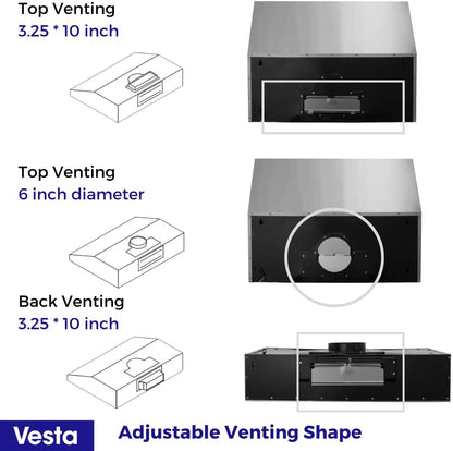Vesta Albany 30" Silver