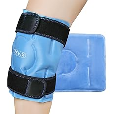 REVIX Full Back Ice Pack Reusable Large Gel Ice Wrap for Back Discomfort and Fatigue
