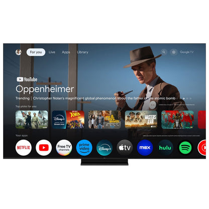 TCL 65 Inch QD-Mini LED 4K Google TV