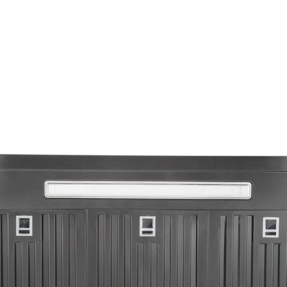 Vesta Arlington 30" Metallic Black