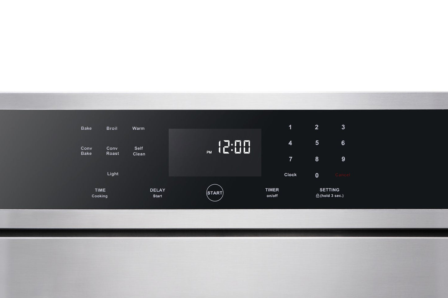 Vesta Montana 30" Electric Built-In Wall Oven (Silver)