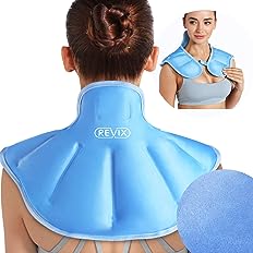 REVIX Full Back Ice Pack Reusable Large Gel Ice Wrap for Back Discomfort and Fatigue