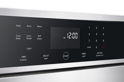 Vesta Montana 30" Electric Built-In Wall Oven (Silver)