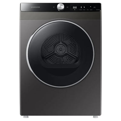 Samsung Electric Dryer, 4 cu. ft. Dryer Capacity, 15 Dry Cycles, 5 Temperature Settings, Stackable, Steel Drum, Wifi Enabled, Grey colour