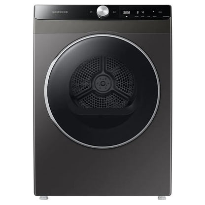 Samsung Electric Dryer, 4 cu. ft. Dryer Capacity, 15 Dry Cycles, 5 Temperature Settings, Stackable, Steel Drum, Wifi Enabled, Grey colour