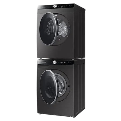 Samsung Electric Dryer, 4 cu. ft. Dryer Capacity, 15 Dry Cycles, 5 Temperature Settings, Stackable, Steel Drum, Wifi Enabled, Grey colour