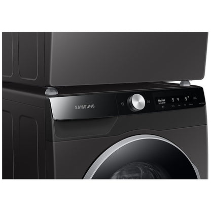 Samsung Electric Dryer, 4 cu. ft. Dryer Capacity, 15 Dry Cycles, 5 Temperature Settings, Stackable, Steel Drum, Wifi Enabled, Grey colour