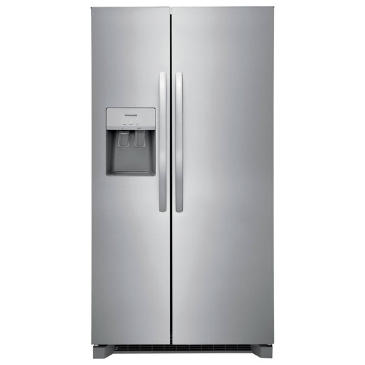 Frigidaire 25.6 cu ft Side by Side Refrigerator with Water and Ice Dispenser
