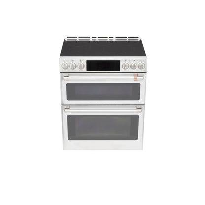 CAFÉ™ 30" Smart Slide-In, Front-Control, Induction and Convection Double-Oven Range