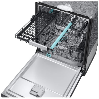 Samsung DW90F89T0UMTAA Dishwasher, 24 inch Exterior Width, 38 dB Decibel Level, Fully Integrated, Stainless Steel (Interior), 10 Wash Cycles, 16 Capacity (Place Settings), 3 Loading Racks, Wifi Enabled
