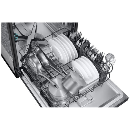 Samsung DW90F89T0UMTAA Dishwasher, 24 inch Exterior Width, 38 dB Decibel Level, Fully Integrated, Stainless Steel (Interior), 10 Wash Cycles, 16 Capacity (Place Settings), 3 Loading Racks, Wifi Enabled