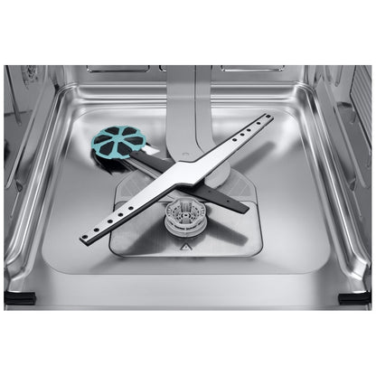 Samsung DW90F89T0UMTAA Dishwasher, 24 inch Exterior Width, 38 dB Decibel Level, Fully Integrated, Stainless Steel (Interior), 10 Wash Cycles, 16 Capacity (Place Settings), 3 Loading Racks, Wifi Enabled