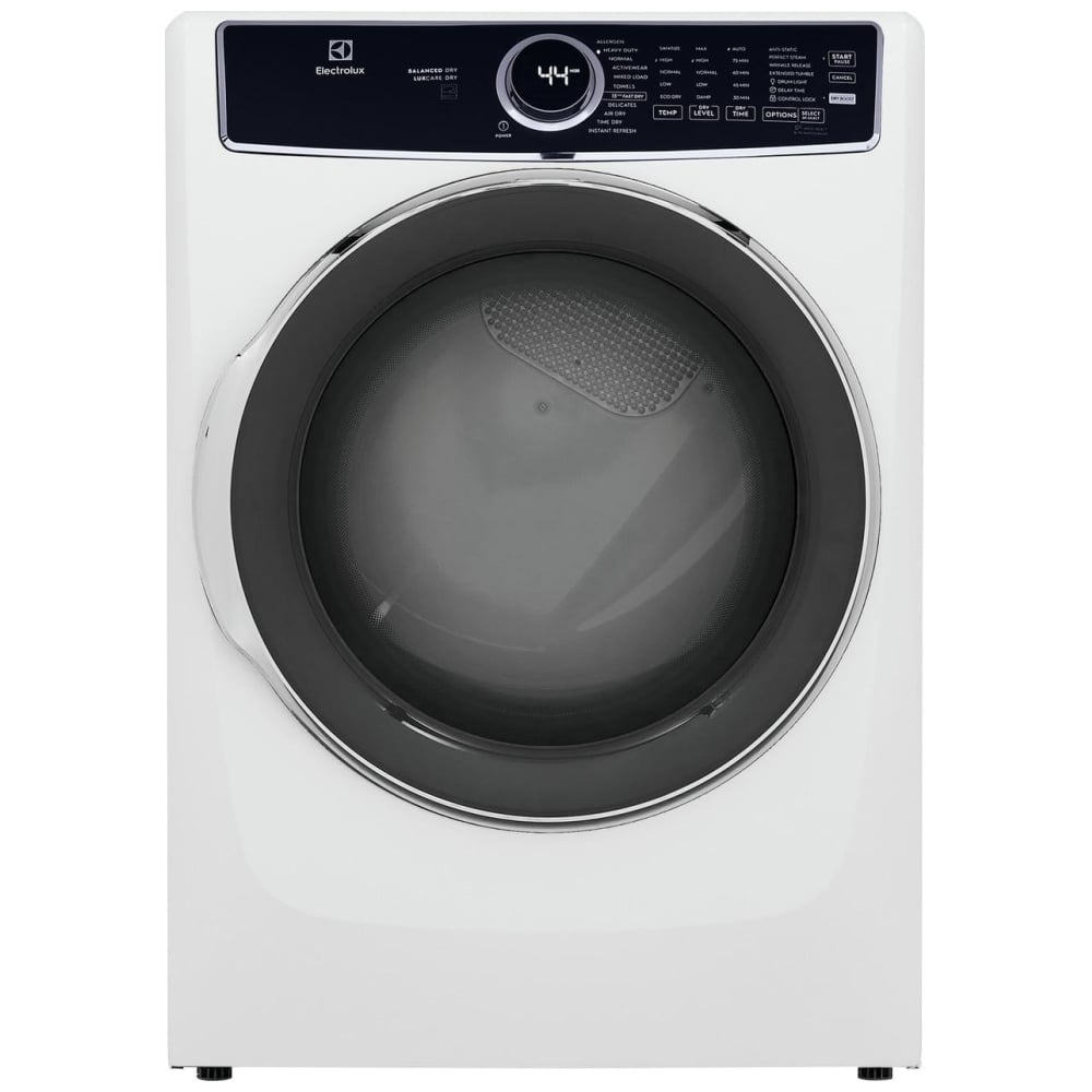 Electrolux 8 cu ft Front Load Dryer - ELFE762CAW