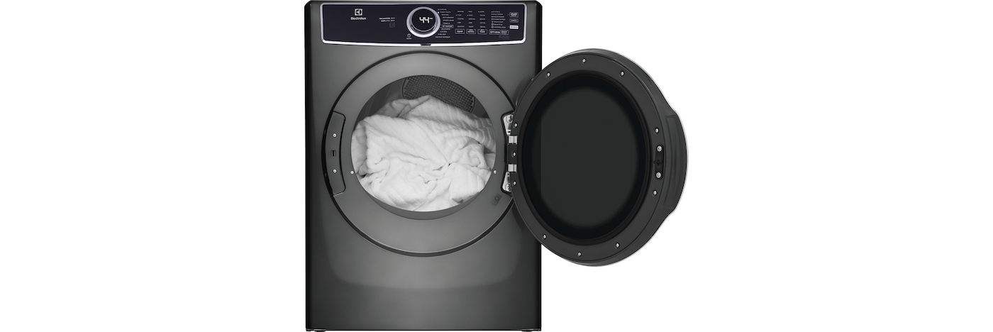 Front Load Perfect Steam™ Electric Dryer with Balanced Dry™ and Instant Refresh – 8.0 Cu. Ft. ELFE763CAT