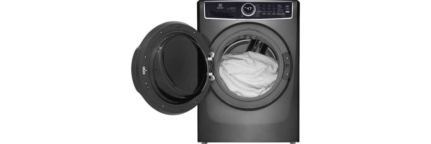 Front Load Perfect Steam™ Washer with LuxCare® Plus Wash and SmartBoost® - 5.2 Cu. Ft. I.E.C ELFW7637AT