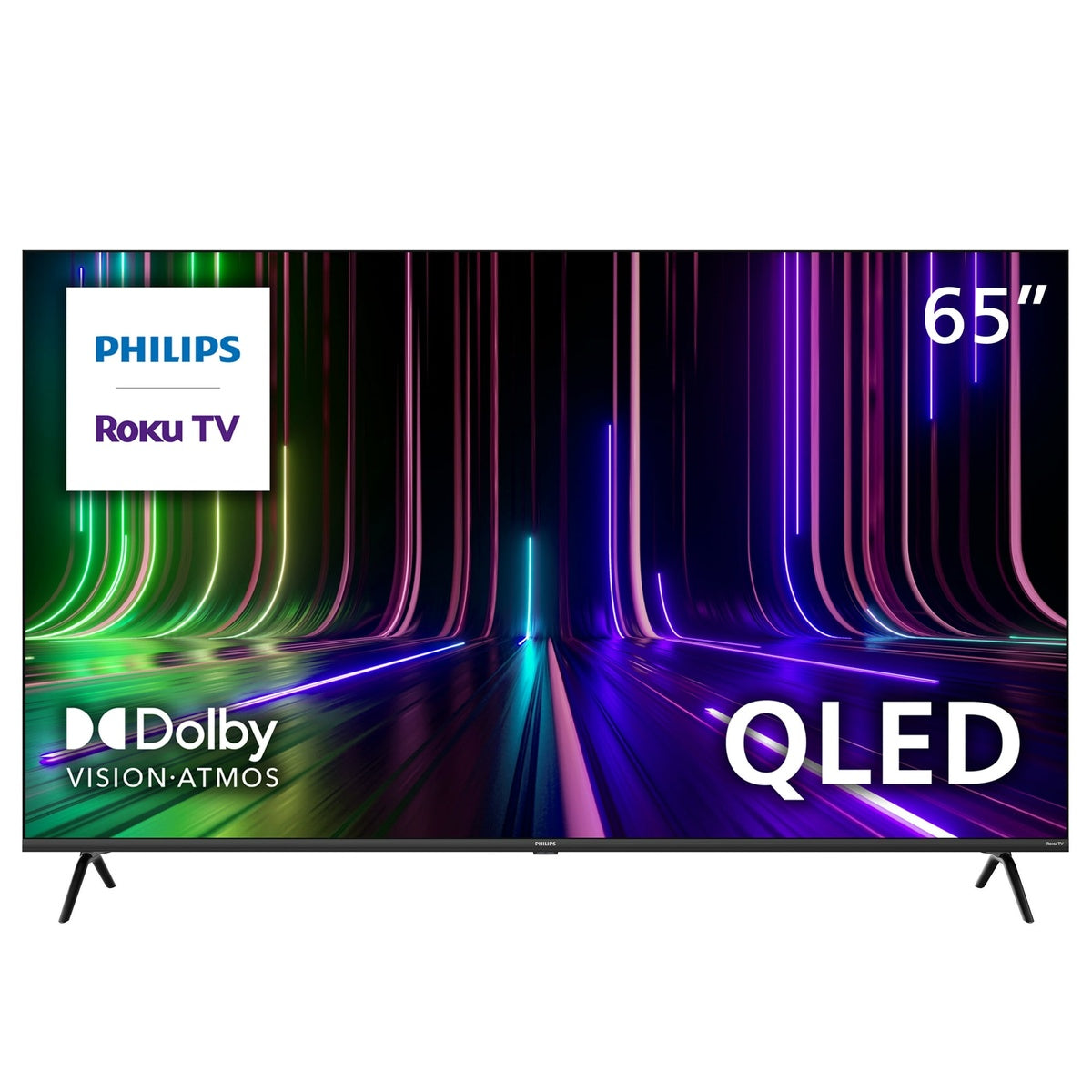 Philips 65" 4K QLED Roku TV