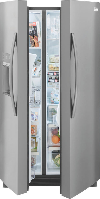 Frigidaire Gallery 22 Cu. Ft. 36" Counter-Depth Side-by-Side Refrigerator