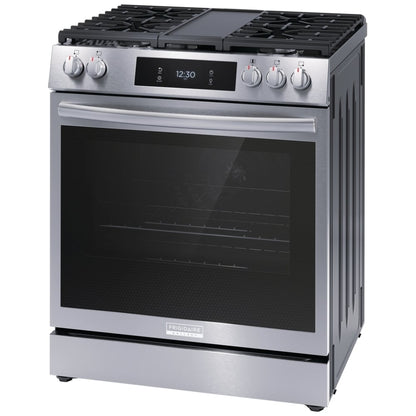 Frigidaire Gallery 30 Inch Slide-In Gas Range with Air Fry