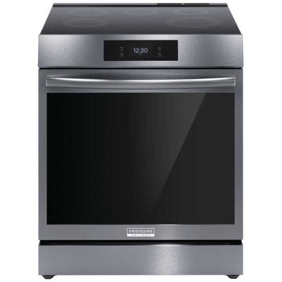 Frigidaire Gallery 30 In. 6.2 Cu.Ft Free Standing Induction Front Control Range With Air Fryer