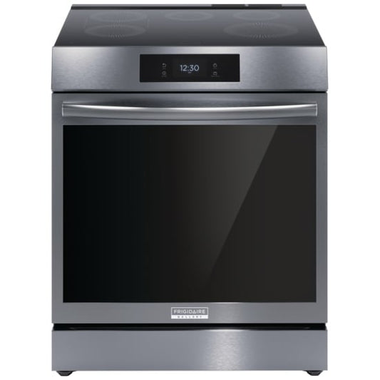 Frigidaire Gallery 30 In. 6.2 Cu.Ft Free Standing Induction Front Control Range With Air Fryer
