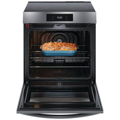Frigidaire Gallery 30 In. 6.2 Cu.Ft Free Standing Induction Front Control Range With Air Fryer