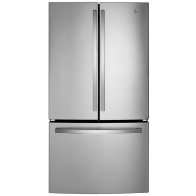 GE 36 IN. 27 CU.FT. BOTTOM FREEZER REFRIGERATOR WITH FROSTGUARD TECHNOLOGY - GNE27JYMFS