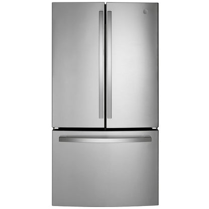 GE 36 IN. 27 CU.FT. BOTTOM FREEZER REFRIGERATOR WITH FROSTGUARD TECHNOLOGY - GNE27JYMFS