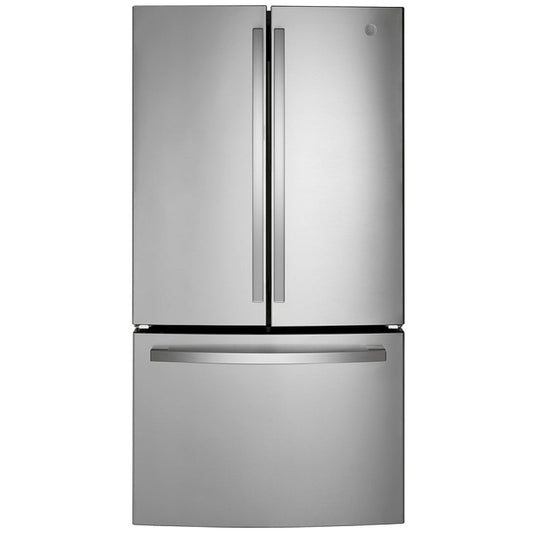 GE 36 IN. 27 CU.FT. BOTTOM FREEZER REFRIGERATOR WITH FROSTGUARD TECHNOLOGY - GNE27JYMFS