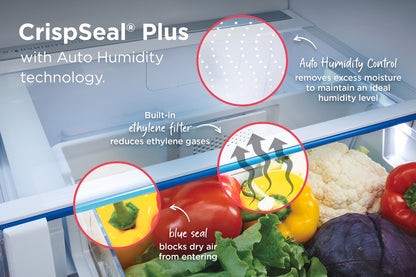 Frigidaire 36 Inch French Door Refrigerator with Internal Water Dispenser