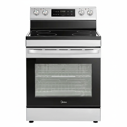 Midea 30" 6.3 Cu. Ft. Freestanding Electric Range in Stainless Steel