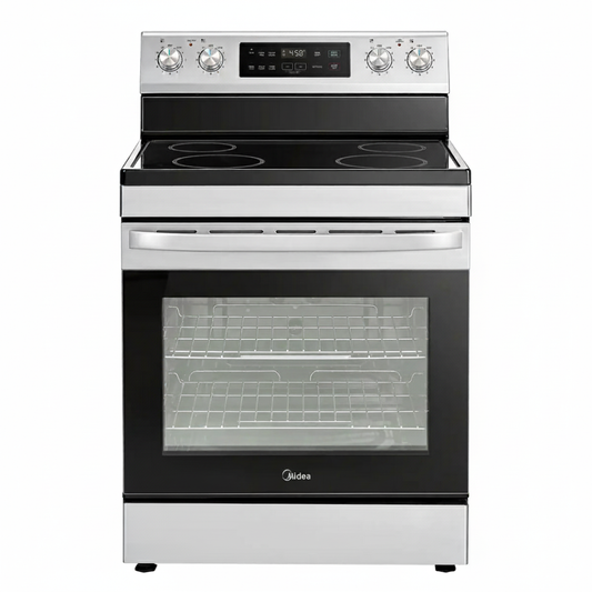 Midea 30" 6.3 Cu. Ft. Freestanding Electric Range in Stainless Steel