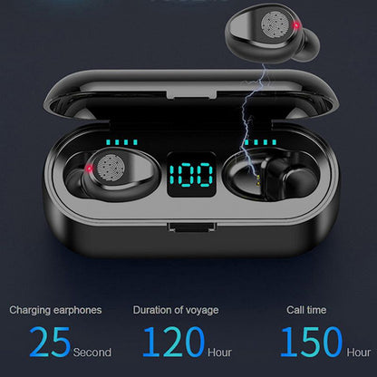 5.0 Wireless Earbuds In-Ear - Waterproof