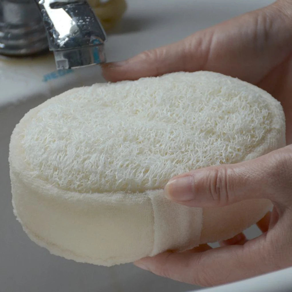 Natural Loofah Sponge Bath Ball Massage Scrubber