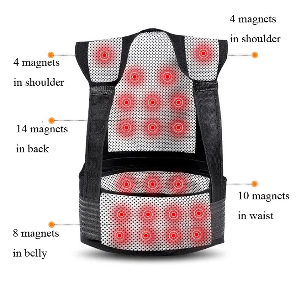 Tourmaline Self-Heating Support Posture Corrector